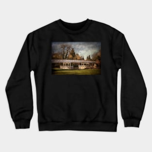 Whitchurch on Thames Toll Bridge Crewneck Sweatshirt